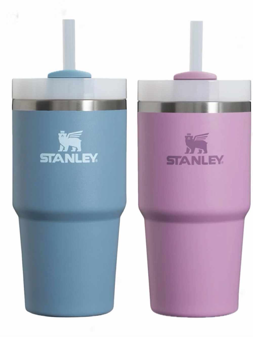 20oz Stanley Tumbler Set of 2 - Blue and Lavender